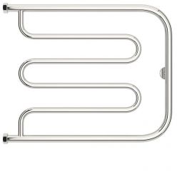 Полотенцесушитель водяной Сунержа Лира+, ширина 65 см, высота 50 см, боковое подключение 50 см, цвет хром, 00-4011-5065
