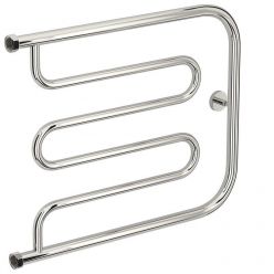 Полотенцесушитель водяной Сунержа Лира+, ширина 65 см, высота 50 см, боковое подключение 50 см, цвет хром, 00-4011-5065