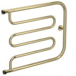 Полотенцесушитель водяной Сунержа Лира, ширина 65 см, высота 50 см, боковое подключение 50 см, цвет шампань, 020-0011-5065