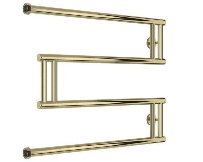 Полотенцесушитель водяной Сунержа High-Tech M, ширина 65 см, высота 50 см, боковое подключение 50 см, цвет шампань, 020-0050-5065