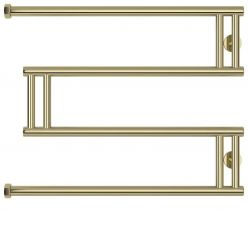 Полотенцесушитель водяной Сунержа High-Tech M, ширина 65 см, высота 50 см, боковое подключение 50 см, цвет шампань, 020-0050-5065