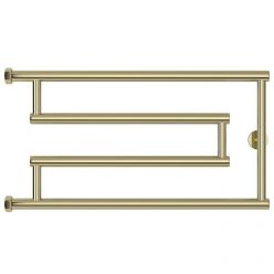 Полотенцесушитель водяной Сунержа High-Tech G+, ширина 65 см, высота 32 см, боковое подключение 32 см, цвет шампань, 020-0051-3265