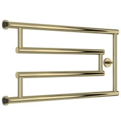 Полотенцесушитель водяной Сунержа High-Tech G+, ширина 65 см, высота 32 см, боковое подключение 32 см, цвет шампань, 020-0051-3265