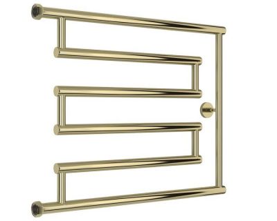 Полотенцесушитель водяной Сунержа High-Tech L+, ширина 65 см, высота 50 см, боковое подключение 50 см, цвет шампань, 020-0052-5065