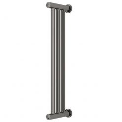 Полотенцесушитель водяной Сунержа Хорда, высота 60 см, ширина 19.5 см, боковое подключение 60 см, цвет черный хром, 01-0124-0600