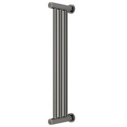 Полотенцесушитель водяной Сунержа Хорда, высота 60 см, ширина 19.5 см, боковое подключение 60 см, цвет черный хром, 01-0124-0600