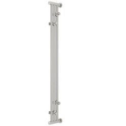 Полотенцесушитель водяной Сунержа Хорда, высота 120 см, ширина 19.5 см, боковое подключение 120 см, 4 вешалки,цвет хром, 00-4124-1200