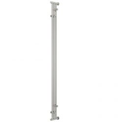 Полотенцесушитель водяной Сунержа Хорда, высота 180 см, ширина 19.5 см, боковое подключение 180 см, 4 вешалки, цвет хром, 00-4124-1800