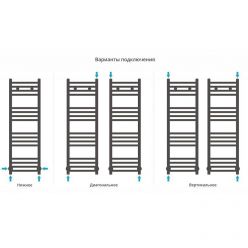 Полотенцесушитель водяной Сунержа Модус, высота 100 см, ширина 30 см, цвет шампань, 020-0250-1030