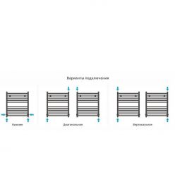Полотенцесушитель водяной Сунержа Модус, высота 60 см, ширина 50 см, цвет шампань, 020-0250-6050