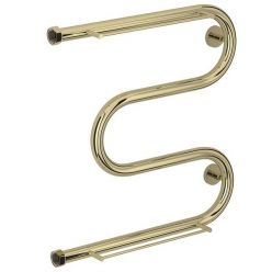 Полотенцесушитель водяной Сунержа М-образный, высота 50 см, ширина 50 см, 2 полки, цвет шампань, 020-0008-5050