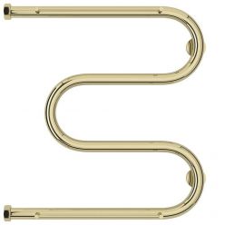 Полотенцесушитель водяной Сунержа М-образный, высота 50 см, ширина 50 см, 2 полки, цвет шампань, 020-0008-5050