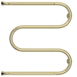 Полотенцесушитель водяной Сунержа М-образный, высота 60 см, ширина 60 см, 2 полки, цвет шампань, 020-0008-6060
