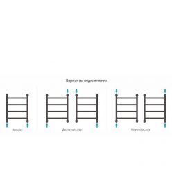 Полотенцесушитель водяной Сунержа Галант+, высота 50 см, ширина 40 см, цвет шампань, 020-0200-5040