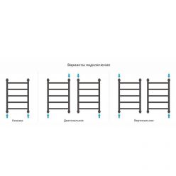 Полотенцесушитель водяной Сунержа Галант+, высота 60 см, ширина 40 см, цвет шампань, 020-0200-6040