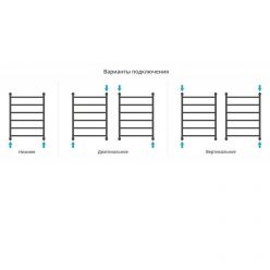 Полотенцесушитель водяной Сунержа Галант+, высота 80 см, ширина 60 см, цвет шампань, 020-0200-8060