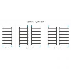 Полотенцесушитель водяной Сунержа Атлант, высота 100 см, ширина 50 см, цвет шампань, 020-0226-1050
