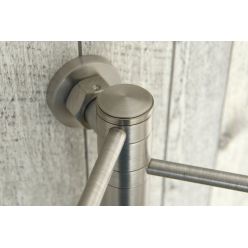 Полотенцесушитель водяной Сунержа Лайк EU50, ширина 15 см высота 120 см, нижнее подключение, хром, 00-0213-1200