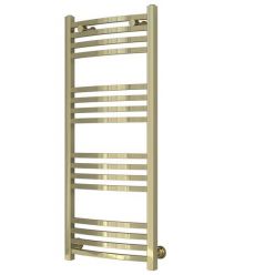 Полотенцесушитель водяной Сунержа Аркус, высота 100 см, ширина 40 см, цвет шампань, 020-0251-1040