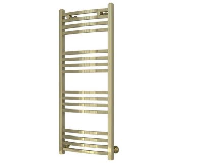 Полотенцесушитель водяной Сунержа Аркус, высота 100 см, ширина 40 см, цвет шампань, 020-0251-1040