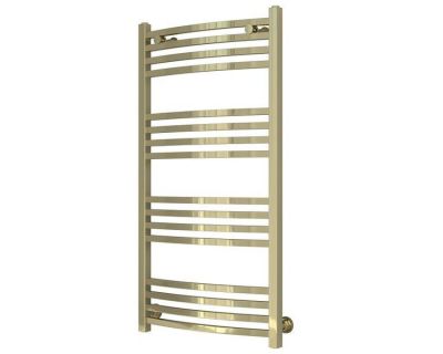 Полотенцесушитель водяной Сунержа Аркус, высота 100 см, ширина 50 см, цвет шампань, 020-0251-1050