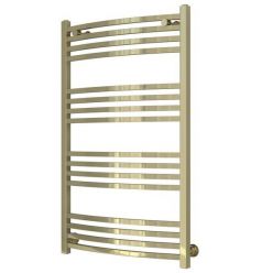 Полотенцесушитель водяной Сунержа Аркус, высота 100 см, ширина 60 см, цвет шампань, 020-0251-1060