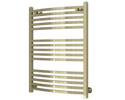 Полотенцесушитель водяной Сунержа Аркус, высота 80 см, ширина 60 см, цвет шампань, 020-0251-8060