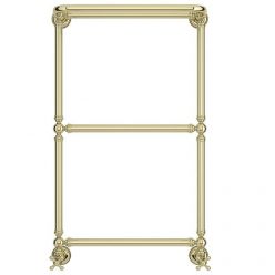 Полотенцесушитель водяной Сунержа Ренессанс 1386, высота 86 см, ширина 50 см, цвет шампань, 020-0281-8650