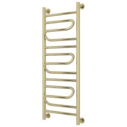 Полотенцесушитель водяной Сунержа Элегия+, ширина 40 см, высота 100 см, цвет шампань, 020-0205-1040