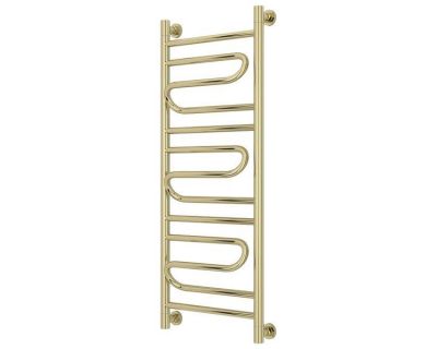 Полотенцесушитель водяной Сунержа Элегия+, ширина 40 см, высота 100 см, цвет шампань, 020-0205-1040