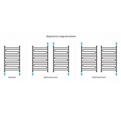 Полотенцесушитель водяной Сунержа Элегия+, ширина 60 см, высота 100 см, цвет шампань, 020-0205-1060