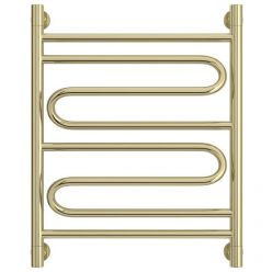 Полотенцесушитель водяной Сунержа Элегия+, ширина 50 см, высота 60 см, цвет шампань, 020-0205-6050