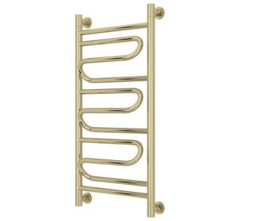 Полотенцесушитель водяной Сунержа Элегия+, ширина 40 см, высота 80 см, цвет шампань, 020-0205-8040