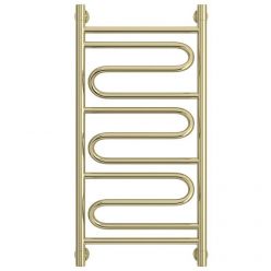 Полотенцесушитель водяной Сунержа Элегия+, ширина 40 см, высота 80 см, цвет шампань, 020-0205-8040