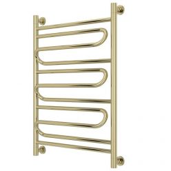 Полотенцесушитель водяной Сунержа Элегия+, 80 х 60 см, цвет шампань, 020-0205-8060