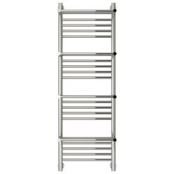 Полотенцесушитель водяной Сунержа Богема с 4 полками+, ширина 40 см высота 120 см, универсальное подключение, хром, 00-0224-1240