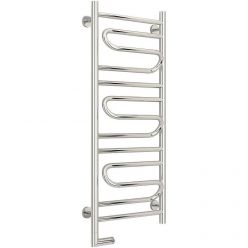 Полотенцесушитель электрический Сунержа Элегия 2.0, высота 100 см, ширина 40 см, диммер слева/справа, цвет хром, 00-5218-1040/00-5219-1040