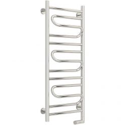 Полотенцесушитель электрический Сунержа Элегия 2.0, высота 100 см, ширина 40 см, диммер слева/справа, цвет хром, 00-5218-1040/00-5219-1040