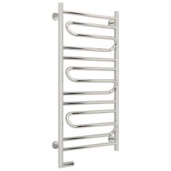 Полотенцесушитель электрический Сунержа Элегия 2.0, высота 100 см, ширина 50 см, диммер слева/справа, цвет хром, 00-5218-1050/00-5219-1050