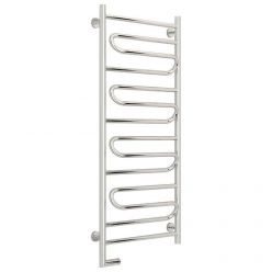 Полотенцесушитель электрический Сунержа Элегия 2.0, высота 120 см, ширина 50 см, диммер слева/справа, цвет хром, 00-5218-1250/00-5219-1250