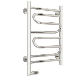 Полотенцесушитель электрический Сунержа Элегия 2.0, высота 60 см, ширина 40 см, диммер слева/справа, цвет хром, 00-5218-6040/00-5219-6040