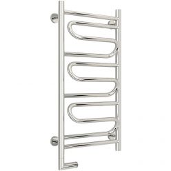 Полотенцесушитель электрический Сунержа Элегия 2.0, высота 80 см, ширина 40 см, диммер слева/справа, цвет хром, 00-5218-8040/00-5219-8040