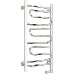 Полотенцесушитель электрический Сунержа Элегия 2.0, высота 80 см, ширина 40 см, диммер слева/справа, цвет хром, 00-5218-8040/00-5219-8040