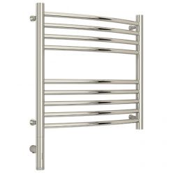 Полотенцесушитель электрический Сунержа Богема 3.0, высота 50 см, ширина 50 см, диммер слева/справа, цвет хром, 00-5802-5050/00-5803-5050