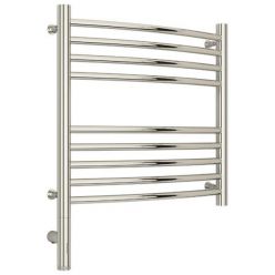 Полотенцесушитель электрический Сунержа Богема 3.0, высота 50 см, ширина 50 см, диммер слева/справа, цвет хром, 00-5802-5050/00-5803-5050