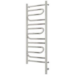 Полотенцесушитель электрический Сунержа Элегия 3.0, высота 100 см, ширина 40 см, диммер слева/справа, цвет хром, 00-5818-1040/00-5819-1040