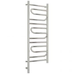 Полотенцесушитель электрический Сунержа Элегия 3.0, высота 100 см, ширина 40 см, диммер слева/справа, цвет хром, 00-5818-1040/00-5819-1040