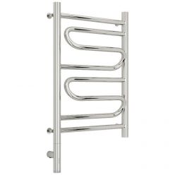 Полотенцесушитель электрический Сунержа Элегия 3.0, высота 60 см, ширина 40 см, диммер слева/справа, цвет хром, 00-5818-6040/00-5819-6040