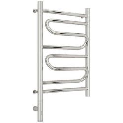 Полотенцесушитель электрический Сунержа Элегия 3.0, высота 60 см, ширина 40 см, диммер слева/справа, цвет хром, 00-5818-6040/00-5819-6040