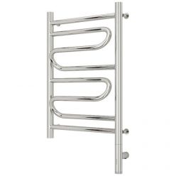 Полотенцесушитель электрический Сунержа Элегия 3.0, высота 60 см, ширина 40 см, диммер слева/справа, цвет хром, 00-5818-6040/00-5819-6040